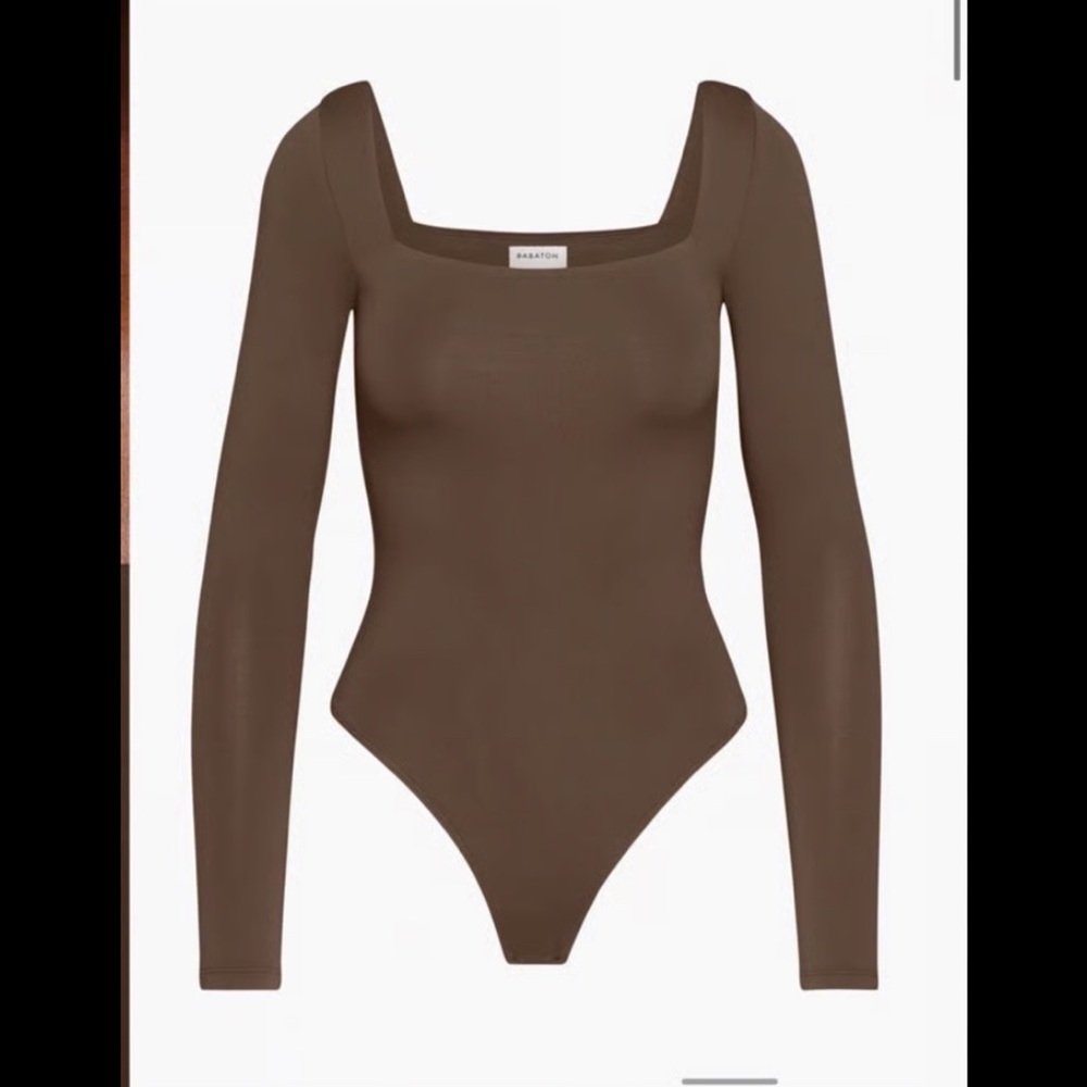 Babaton Chocolate Brown Bodysuit